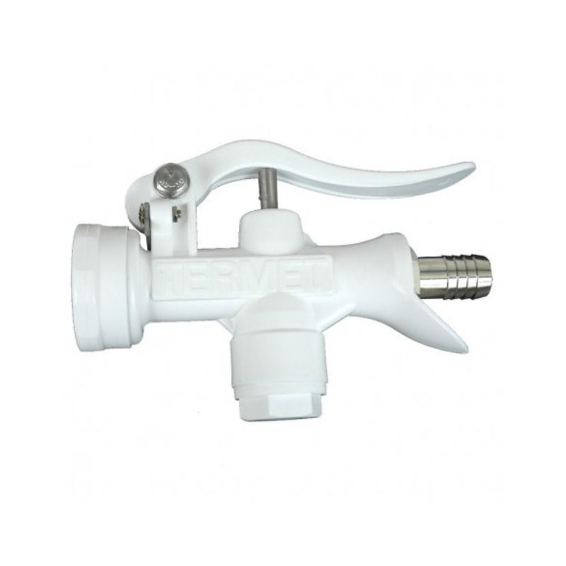 Doccia Termet in PVC bianco