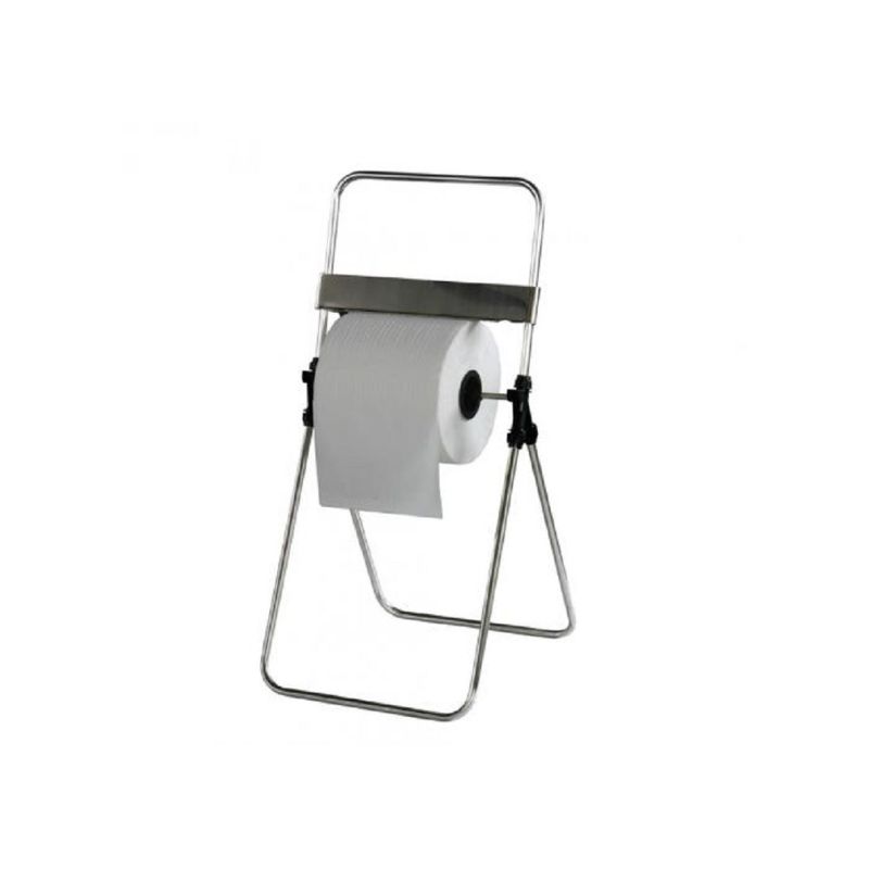 Portarotolo carta inox a terra