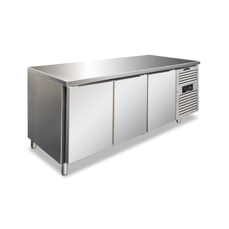 TAVOLO REFRIGERATO 3 ANTE TEMPERATURA NORMALE SENZA ALZATINA
