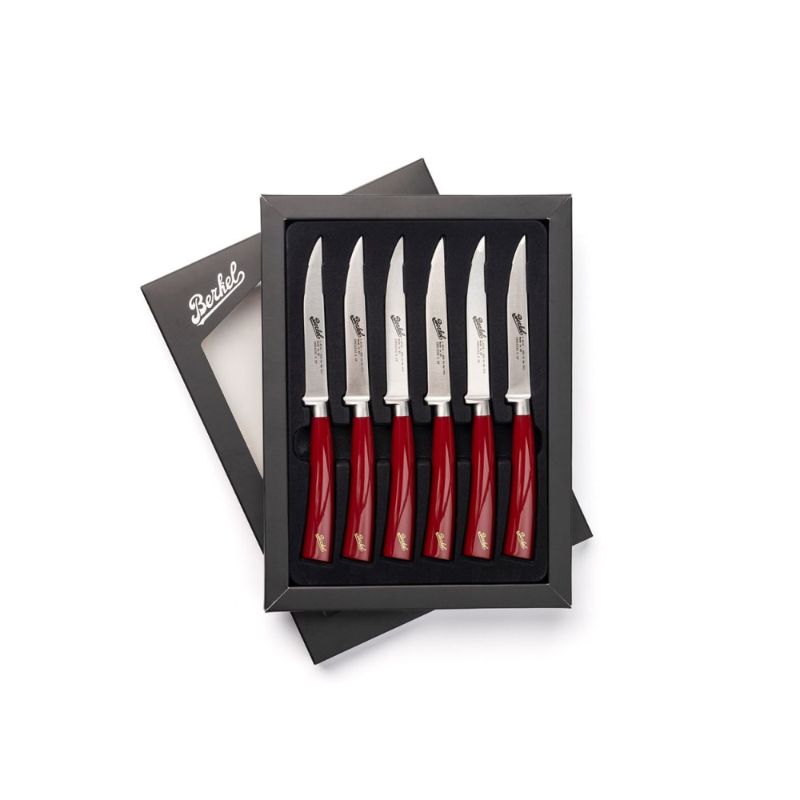 Set Da 2 Coltelli Da Bistecca Made In France – Acciaio Inox E Manico In Legno Di Faggio – Posate Professionali Per Cucina, Taglio Carne E Costolette - 3