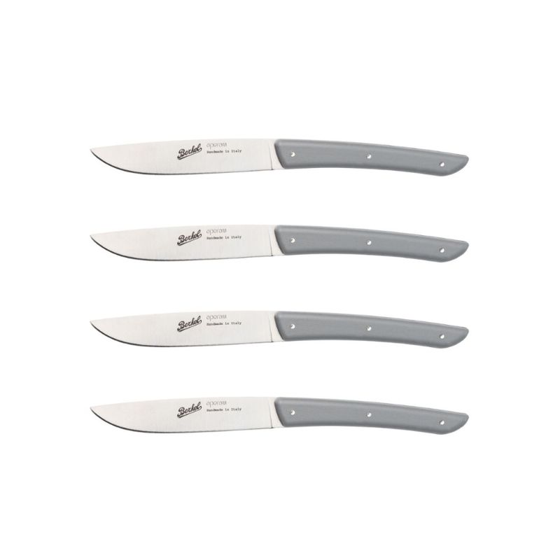 Set Quattro Coltelli Artigianali per Bistecca in Diverse Colorazioni - immagine 2