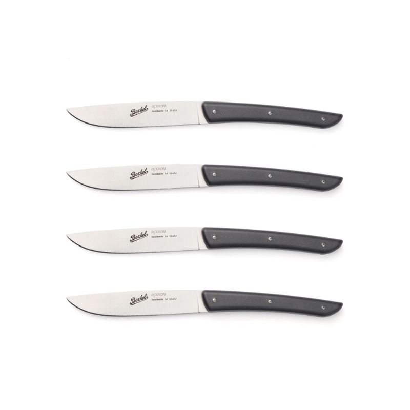 Set Quattro Coltelli Artigianali per Bistecca in Diverse Colorazioni - immagine 5